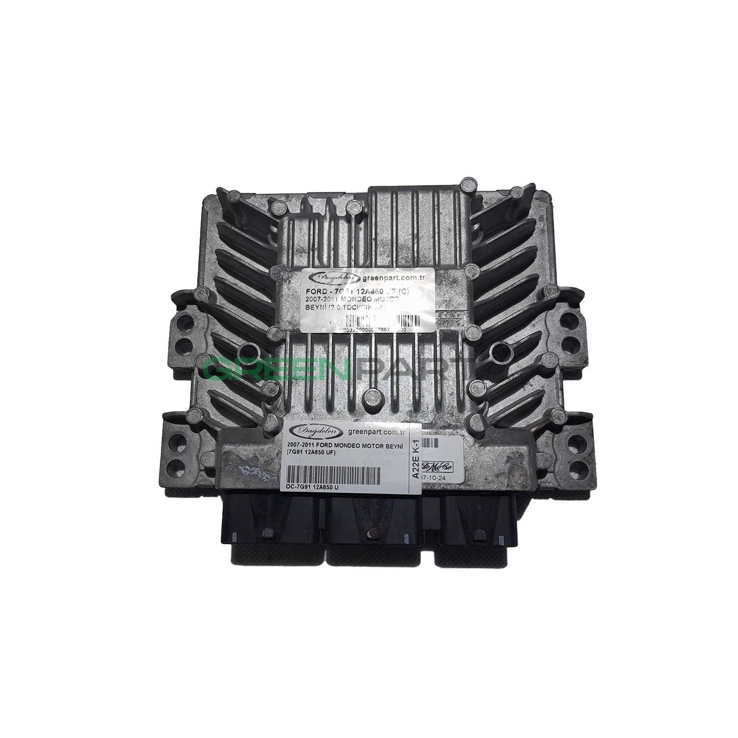 2007-2011 FORD MONDEO MOTOR BEYNİ (7G91 12A650 UF)