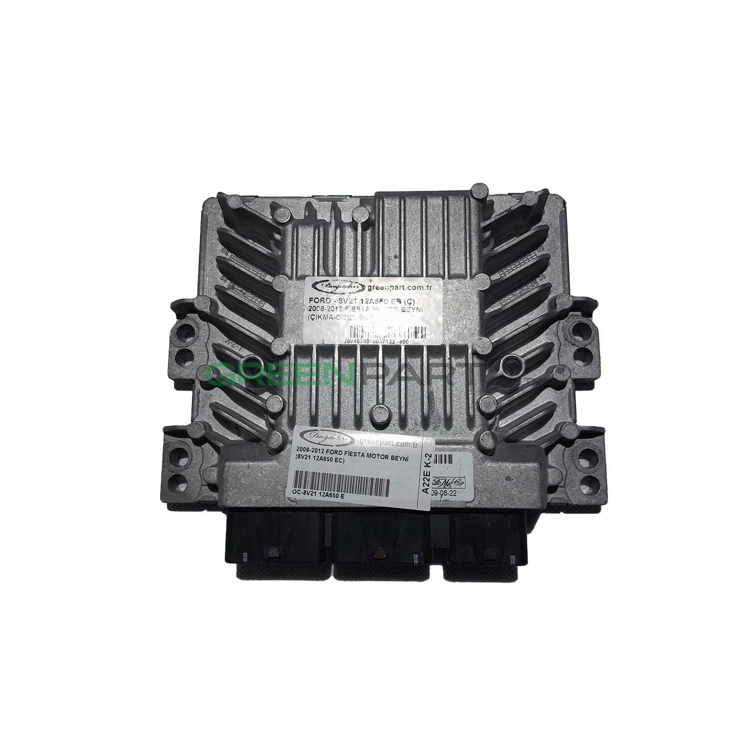 2009-2012 FORD FİESTA MOTOR BEYNİ (8V21 12A650 EC)