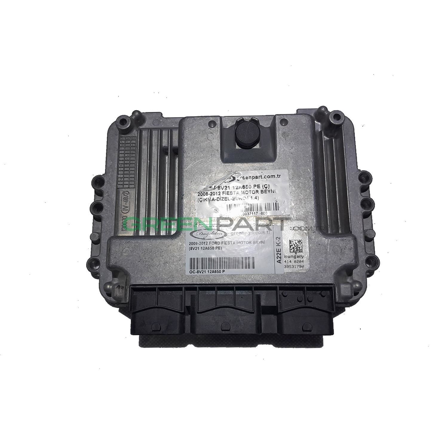 2009-2012 FORD FİESTA MOTOR BEYNİ (8V21 12A650 PE)