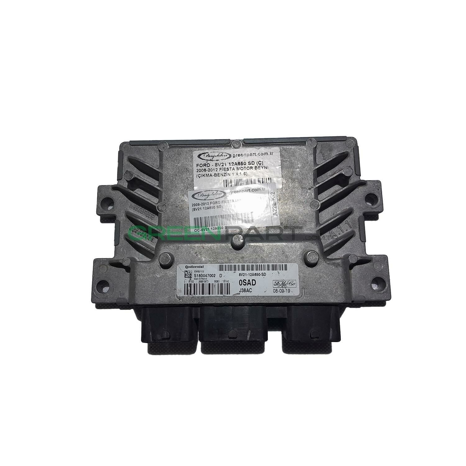 2009-2012 FORD FİESTA MOTOR BEYNİ (8V21 12A650 SD)