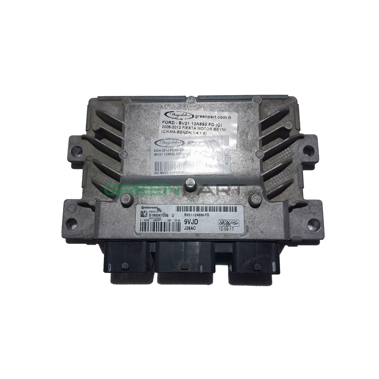2009-2012 FORD FİESTA MOTOR BEYNİ (BV21 12A650 FD)