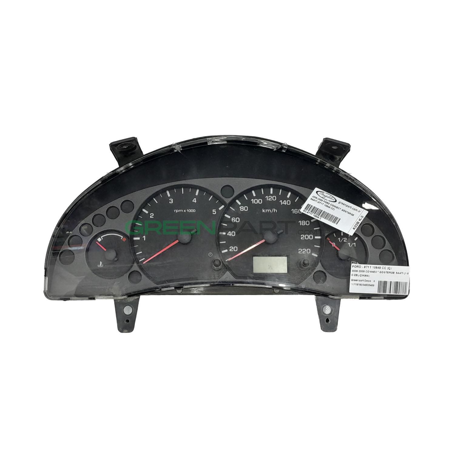 2006-2009 FORD CONNECT GÖSTERGE SAATİ (8T1T 10849 CC)