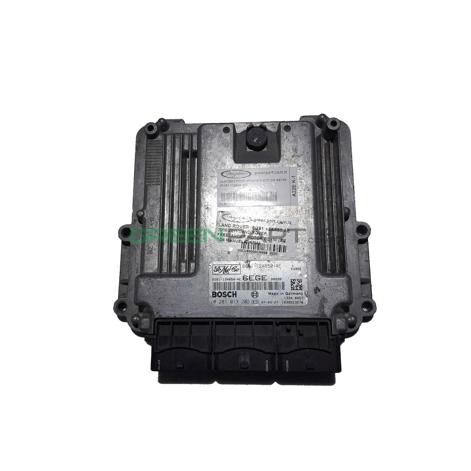 2007-2011 FORD MONDEO MOTOR BEYNİ (6G91 12A650 AE)