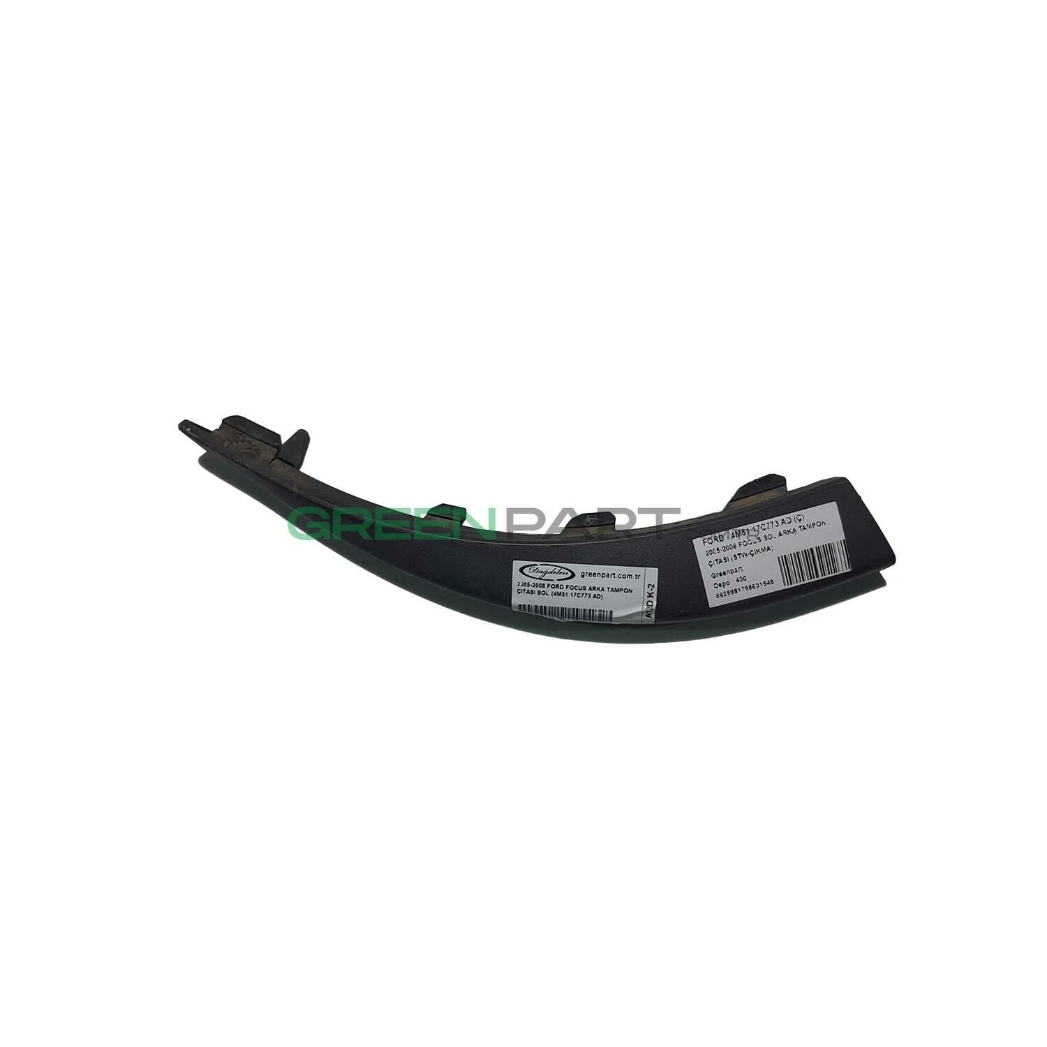 2005-2008 FORD FOCUS ARKA TAMPON ÇITASI SOL (4M51 17C773 AD)