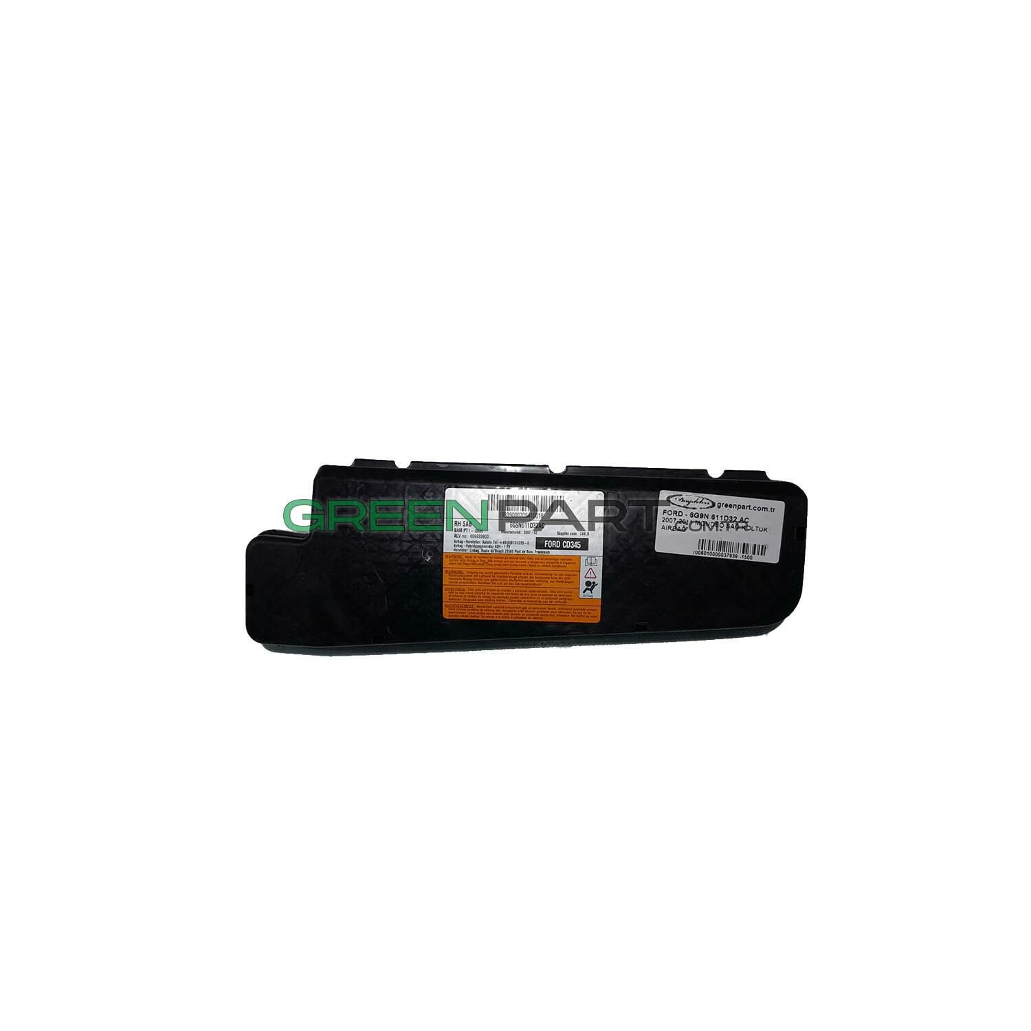 2007-2011 FORD MONDEO KOLTUK HAVA YASTIĞI / AIRBAG SAĞ (6G9N 611D32 AC)
