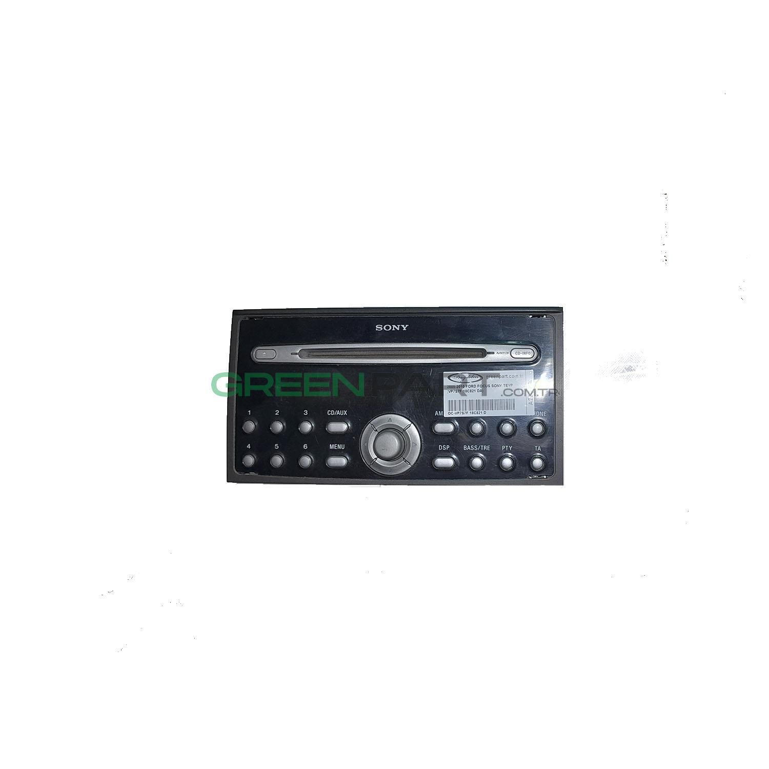2005-2010 FORD FOCUS SONY TEYP (VP7S7F 18C821 DA)
