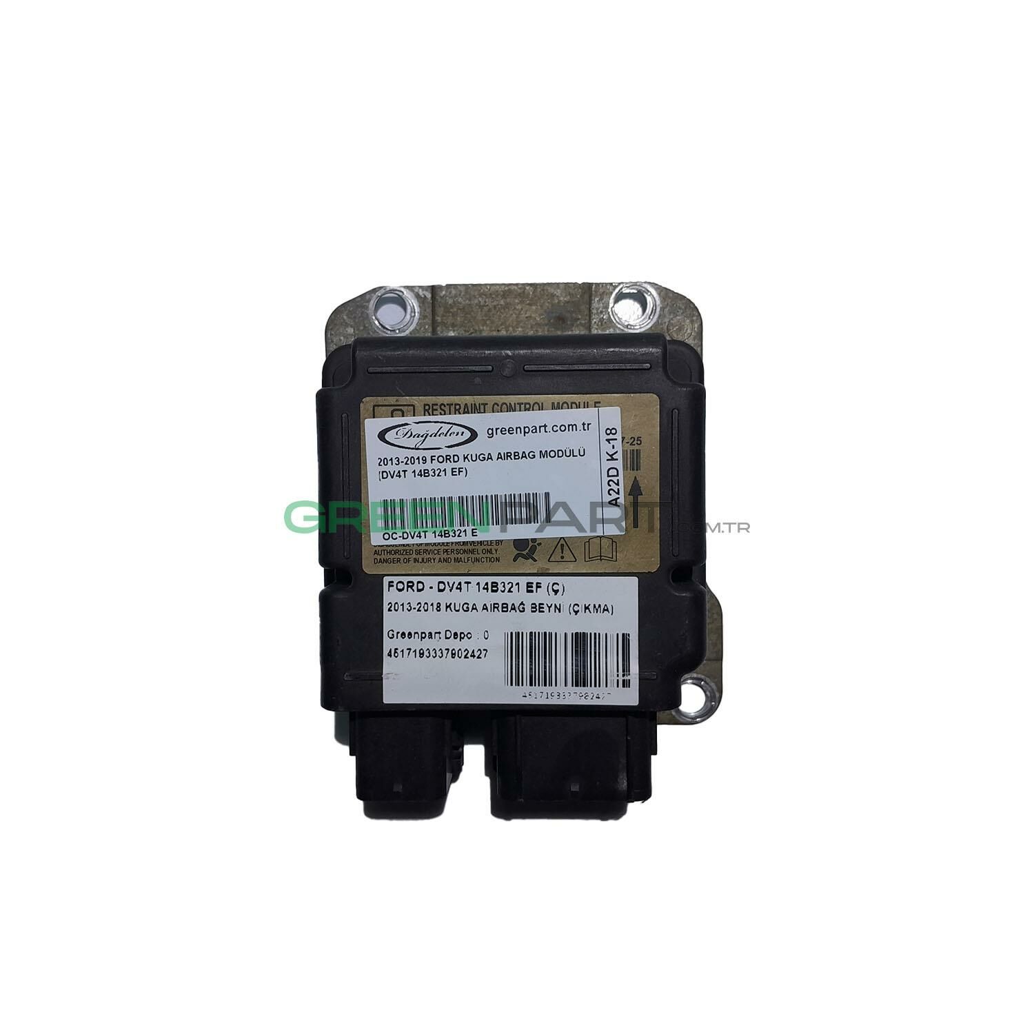 2013-2019 FORD KUGA AIRBAG MODÜLÜ (DV4T 14B321 EF)