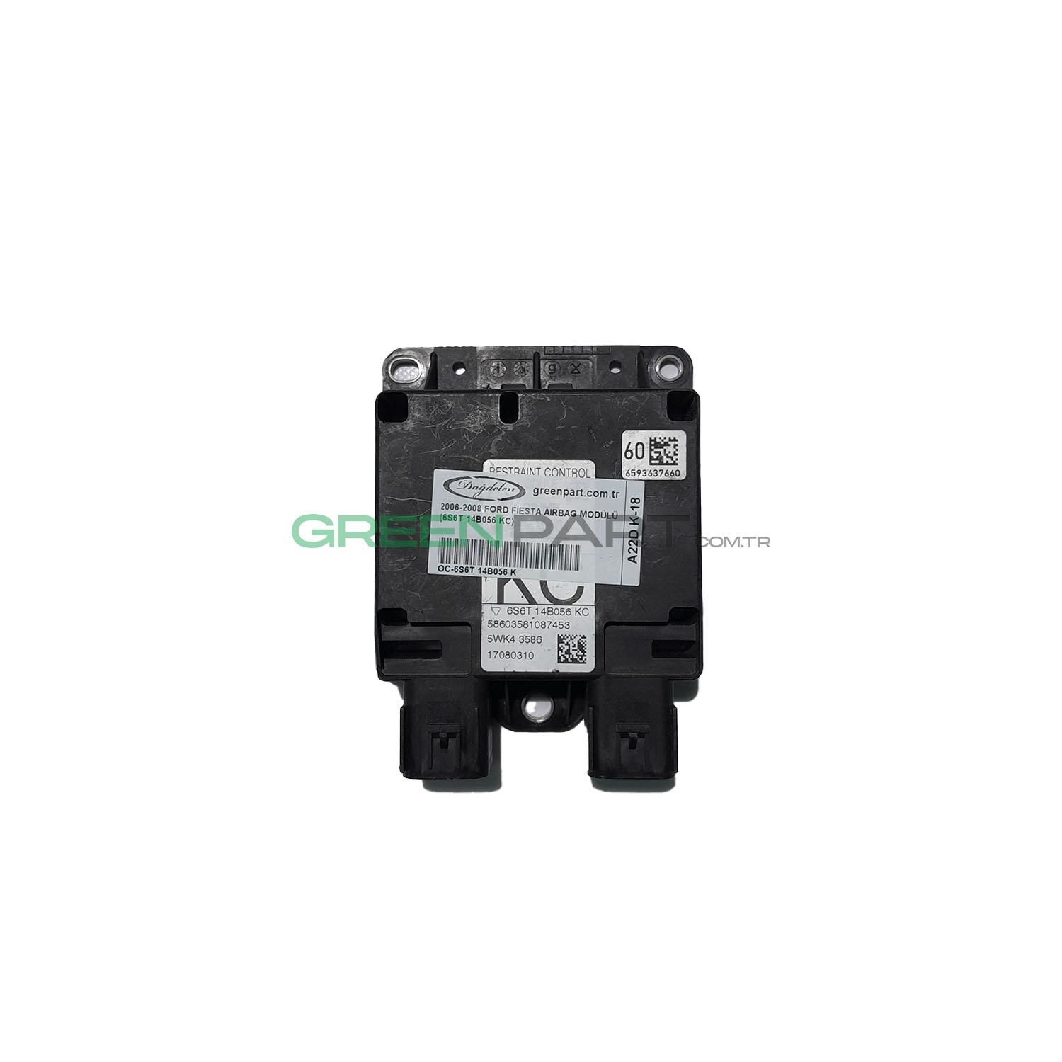 2006-2008 FORD FİESTA AIRBAG MODÜLÜ (6S6T 14B056 KC)