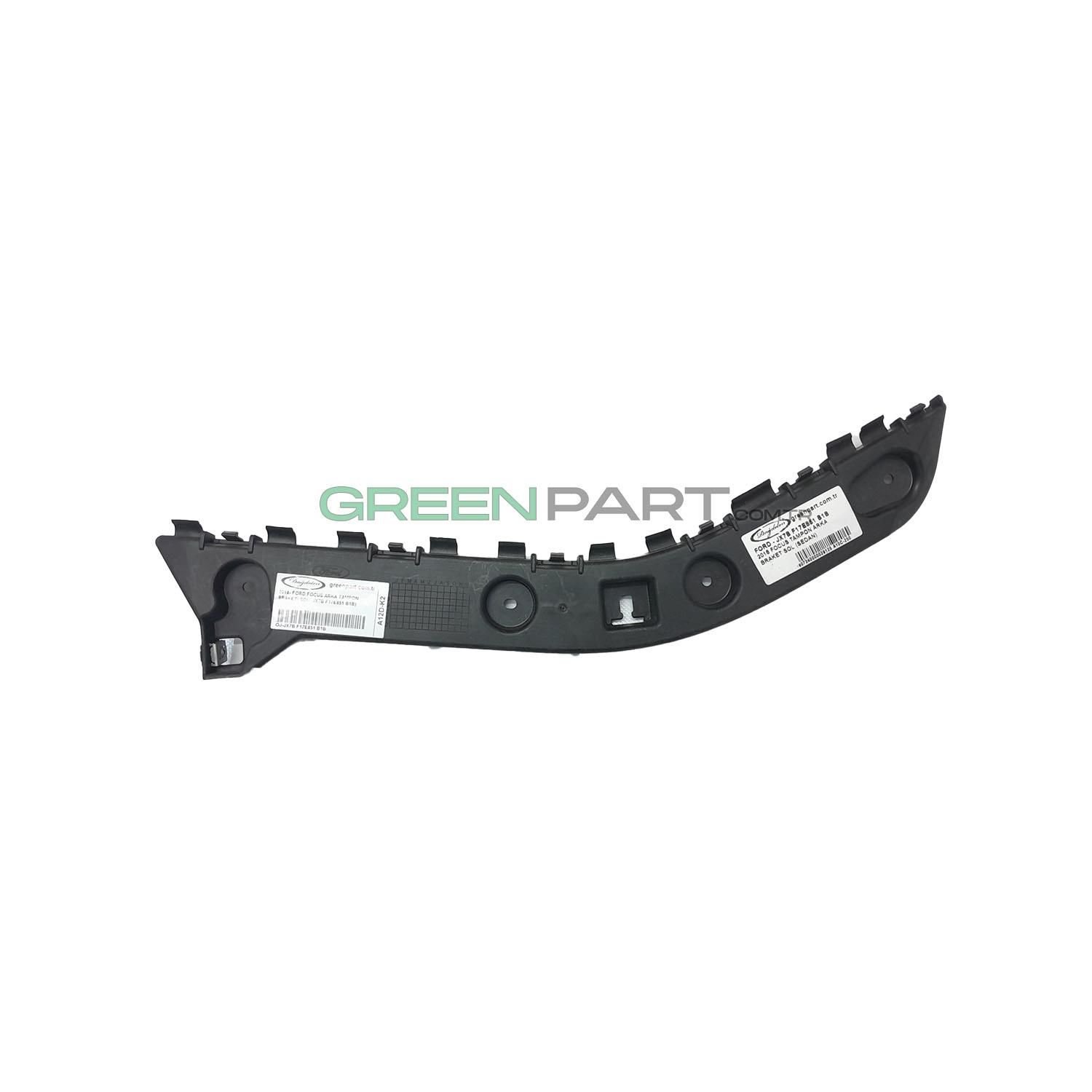 2018- FORD FOCUS ARKA TAMPON BRAKETİ SOL (JX7B F17E851 B1B)