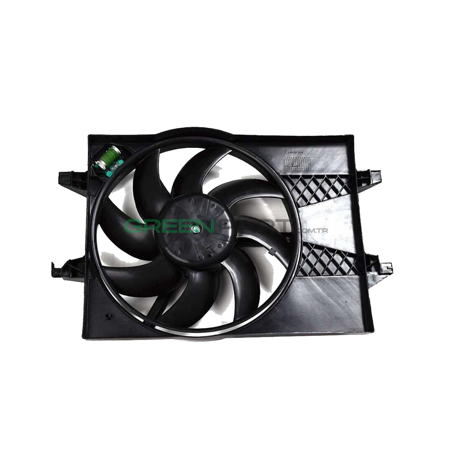 2003-2008 Ford Fiesta Fan Komple (2S6H 8C607 De)