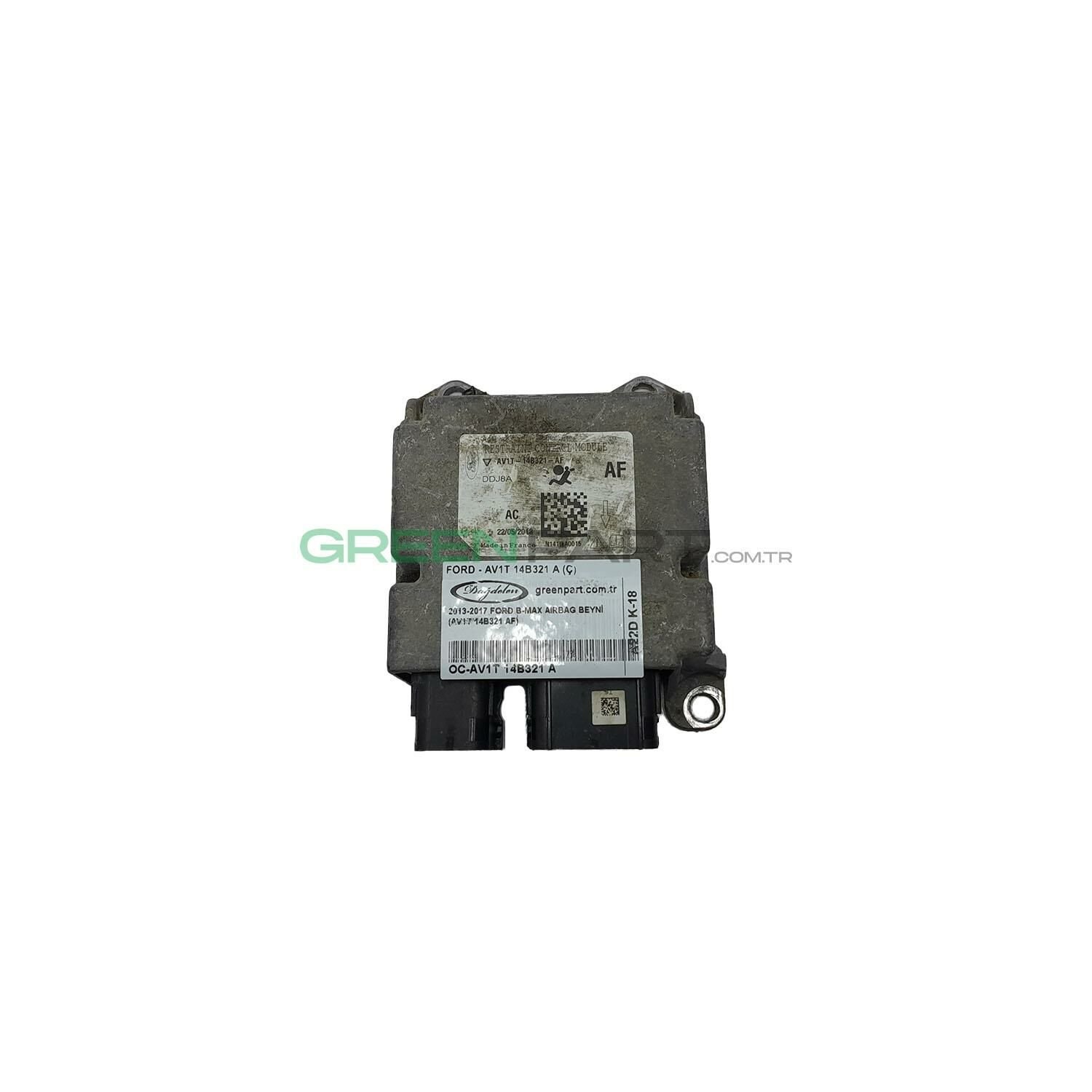 2013-2017 FORD B-MAX AIRBAG BEYNİ (AV1T 14B321 AF)