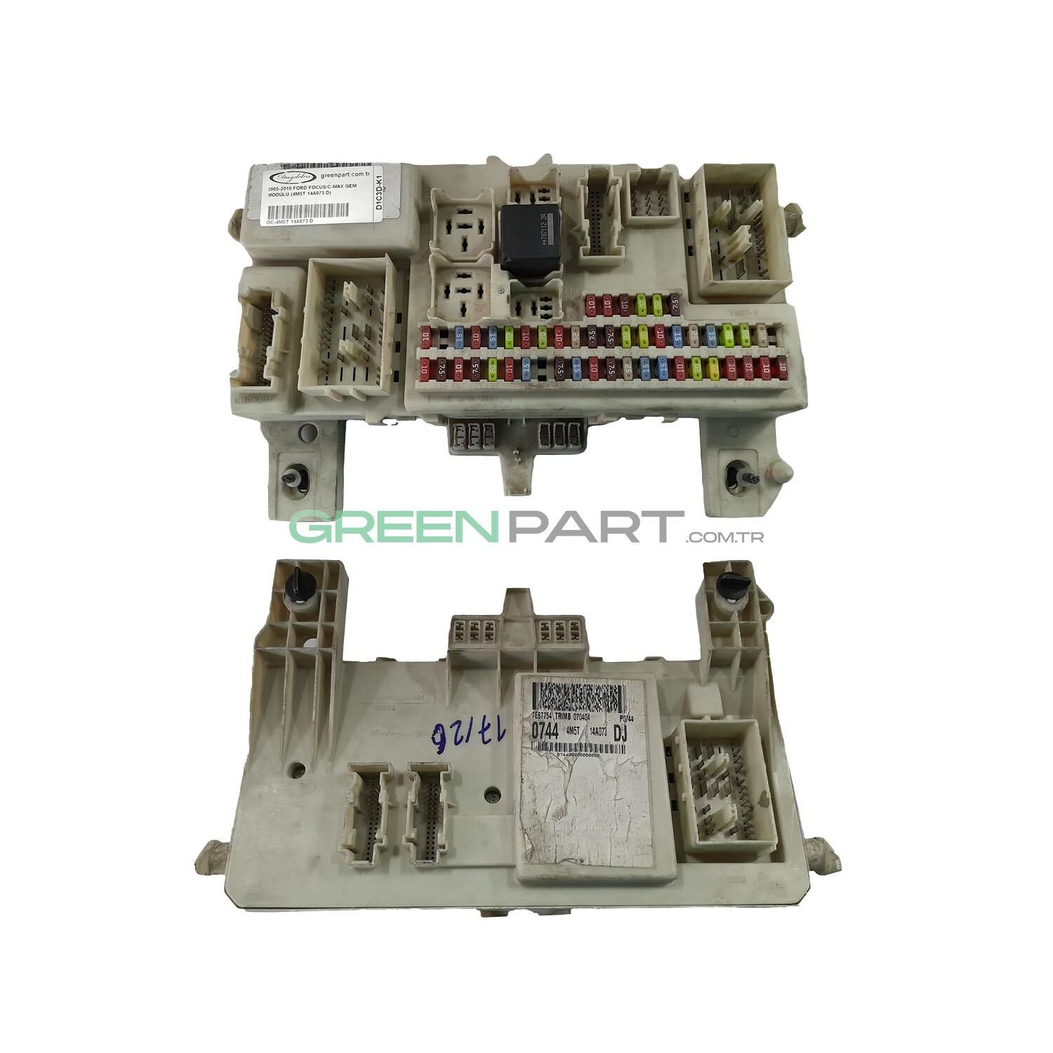 2005-2010 Ford Focus/C-Max Gem Modülü (4M5T 14A073 Dg)