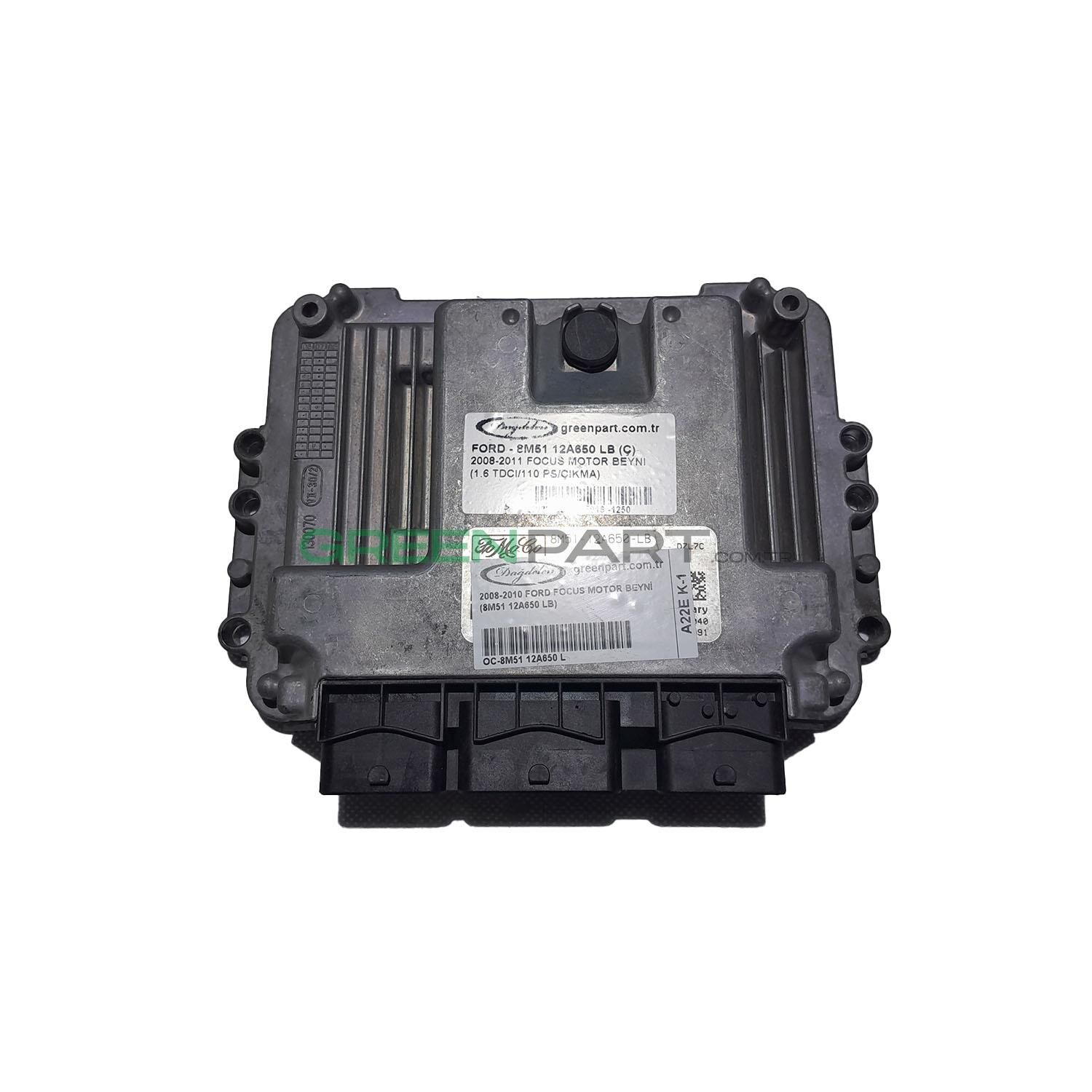 2008-2010 Ford Focus Motor Beyni (8M51 12A650 Lb)