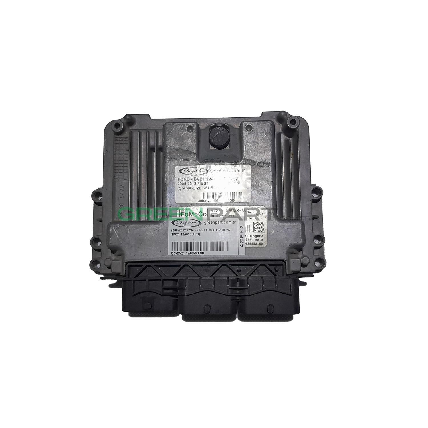 2009-2012 Ford Fiesta Motor Beyni (Bv21 12A650 Acd)