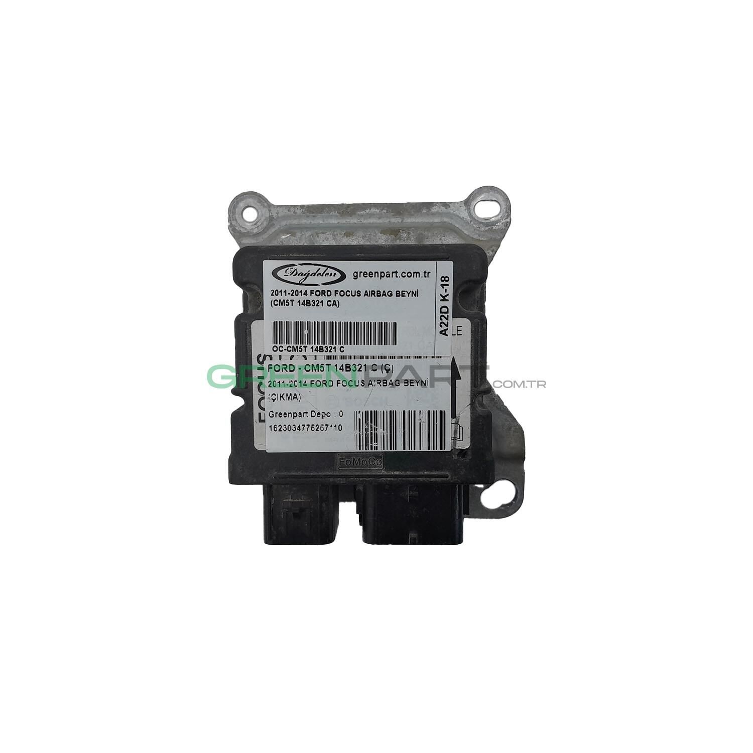 2011-2014 Ford Focus Aırbag Beyni (Cm5T 14B321 Ca)