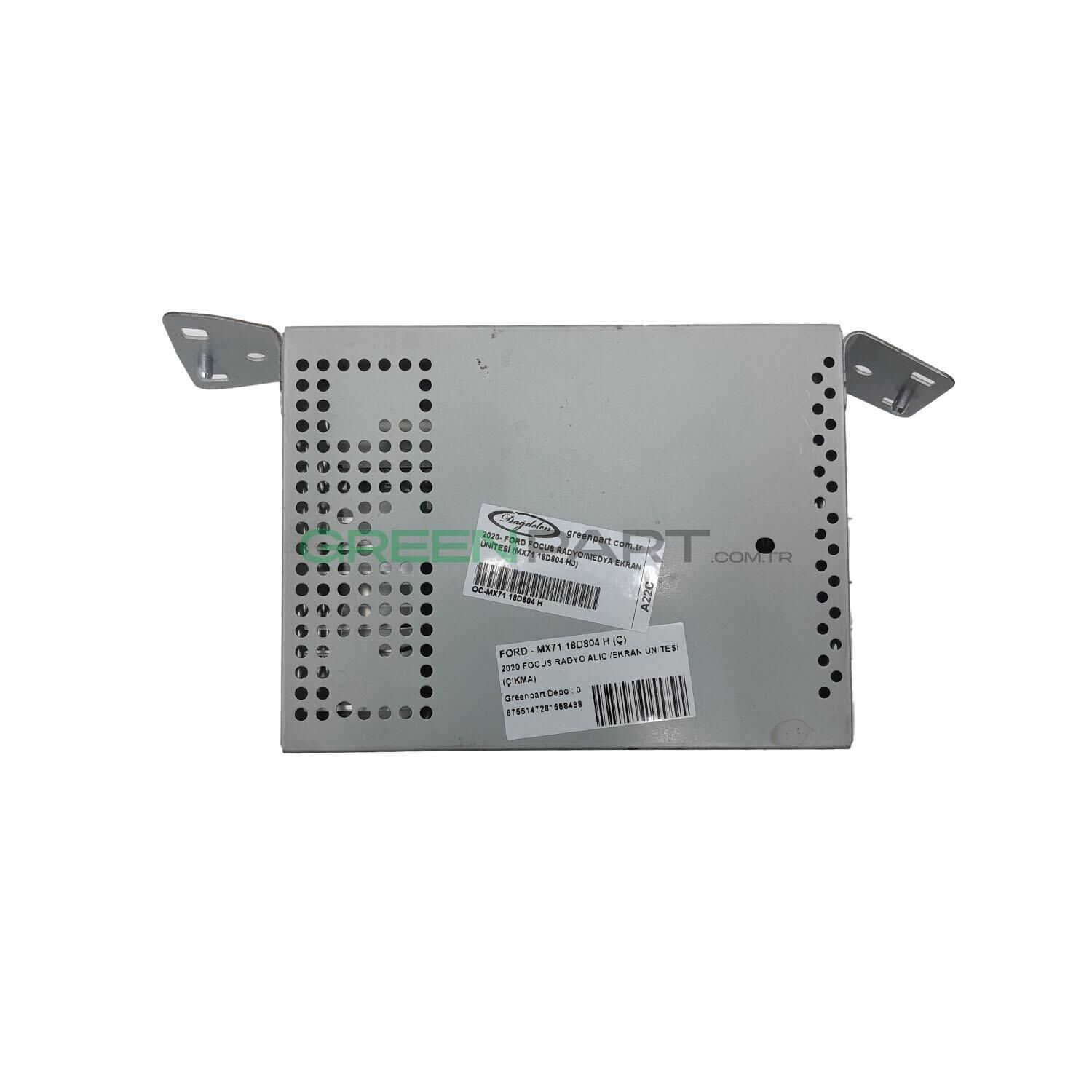 2020- Ford Focus Radyo/Medya Ekran Ünitesi (Mx71 18D804 Hj)
