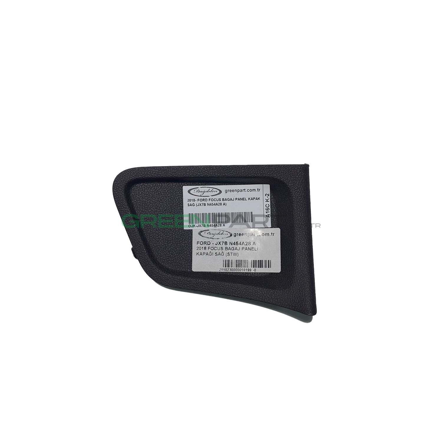 2018- Ford Focus Bagaj Panel Kapak Sağ (Jx7B N454A28 A)