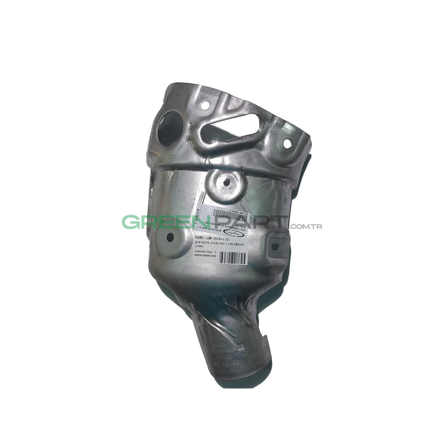 2018- Ford Fiesta Isı Kalkanı (J2B1 9N454 Cf)