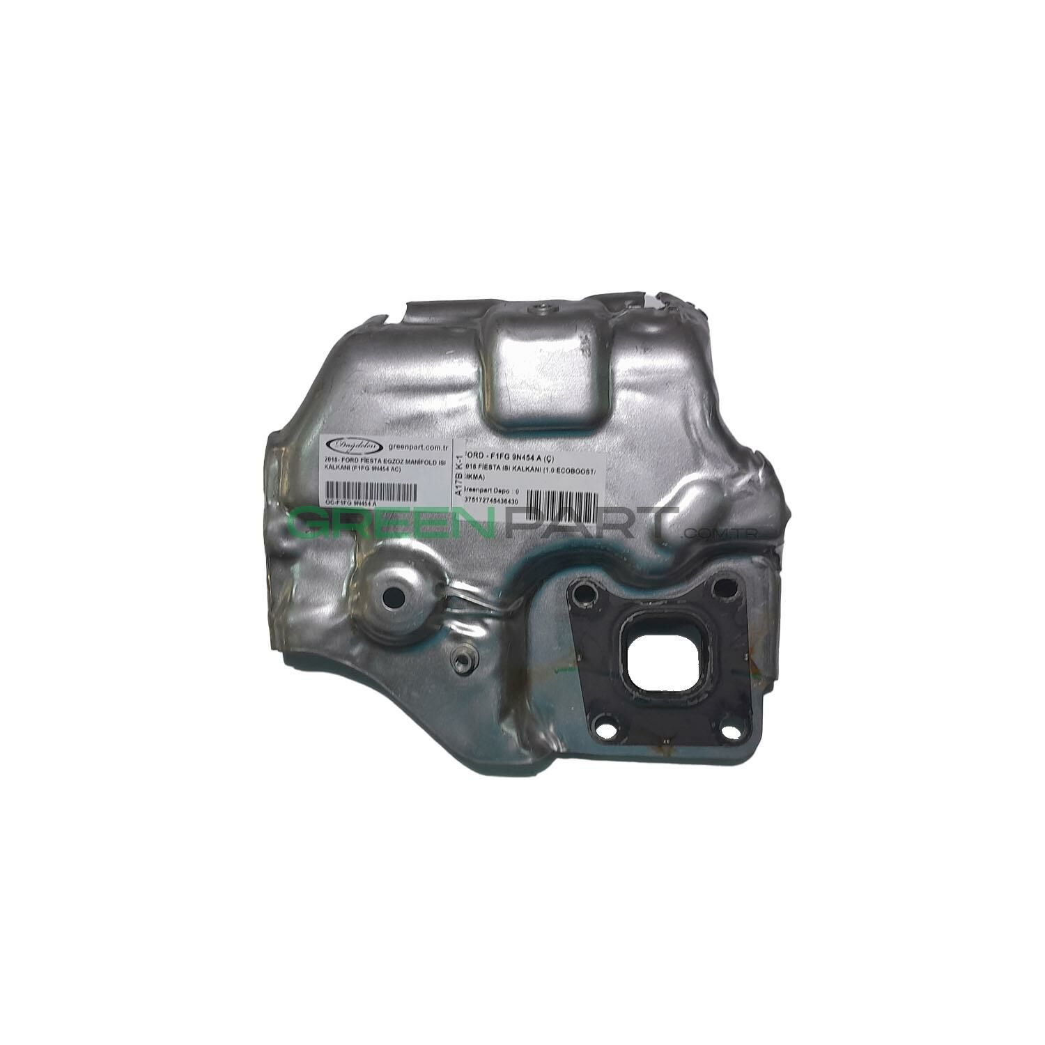 2018- FORD FİESTA EGZOZ MANİFOLD ISI KALKANI (F1FG 9N454 AC)