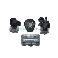 2009-2012 FORD FİESTA ÖN 2 AİRBAG VE ÖN 2 KEMER TAKIM (8V51 A042B85 - 8V51 A044H30)