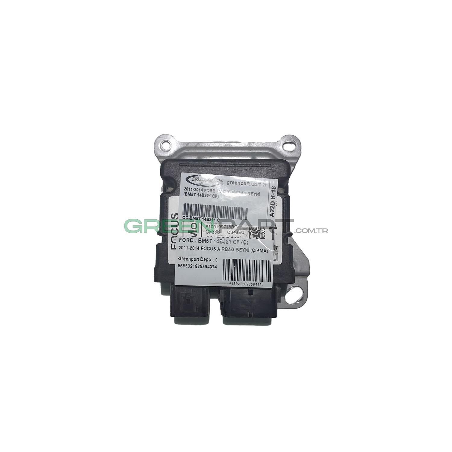 2011-2014 Ford Focus Airbag Beyni (Bm5T 14B321 Cf)
