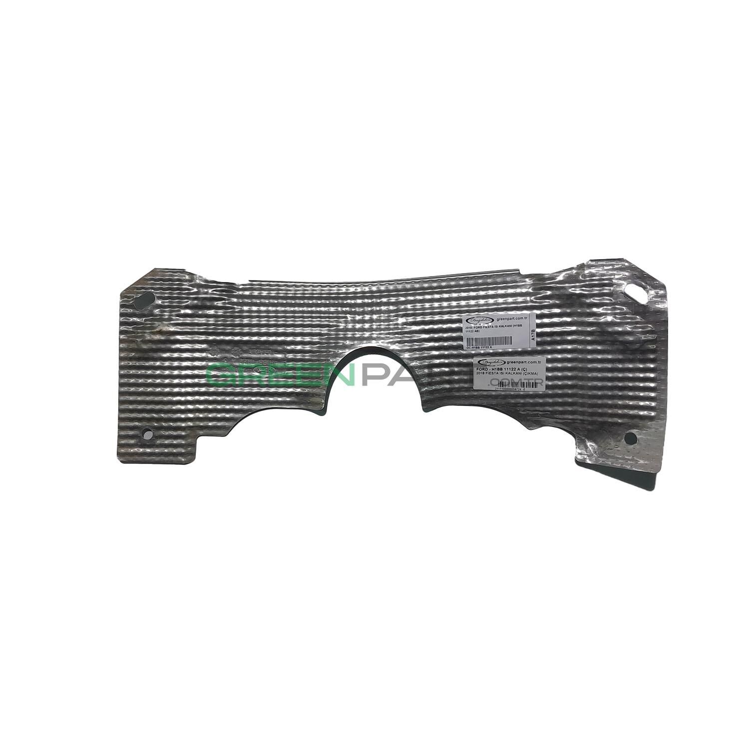 2018- Ford Fiesta Isı Kalkanı (H1Bb 11122 Ab)
