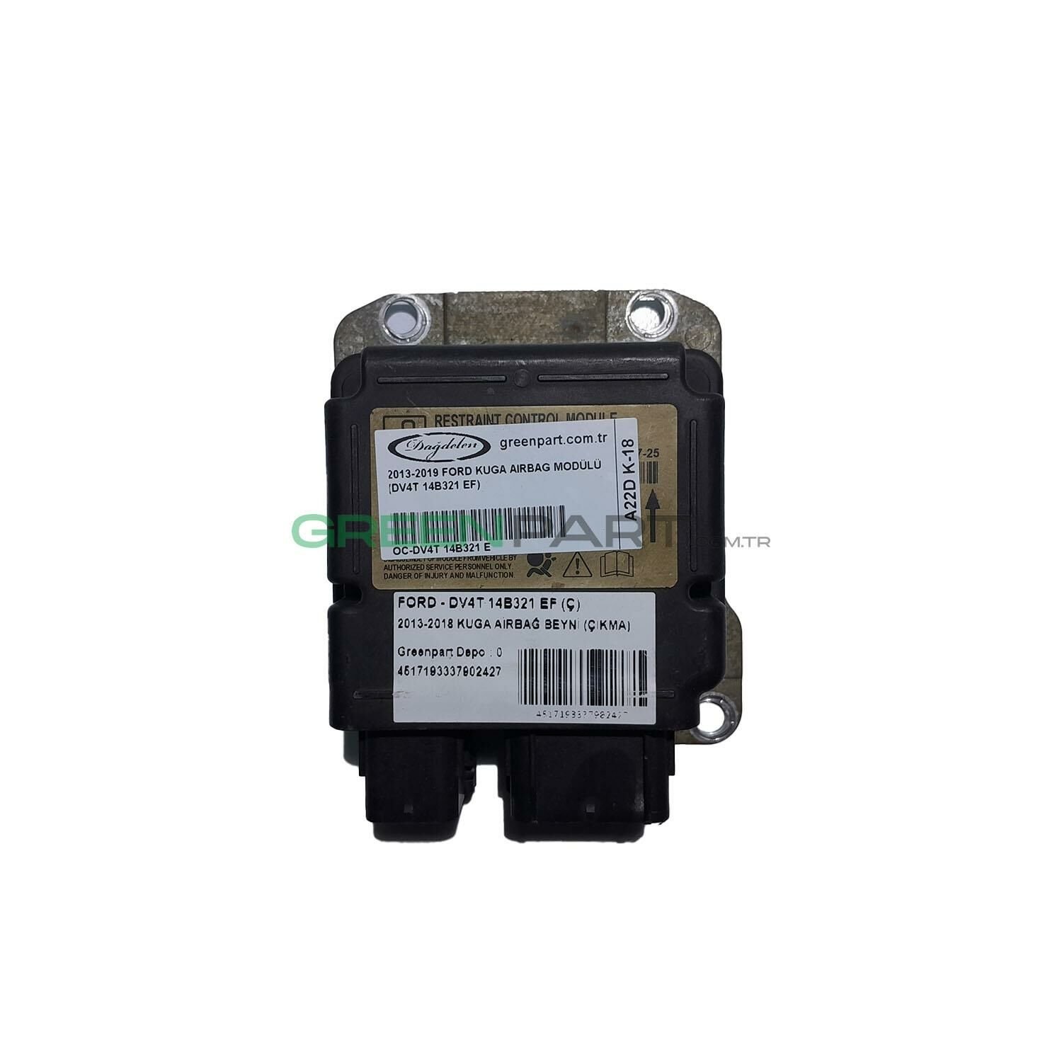 2013-2019 FORD KUGA AIRBAG MODÜLÜ (DV4T 14B321 EF)