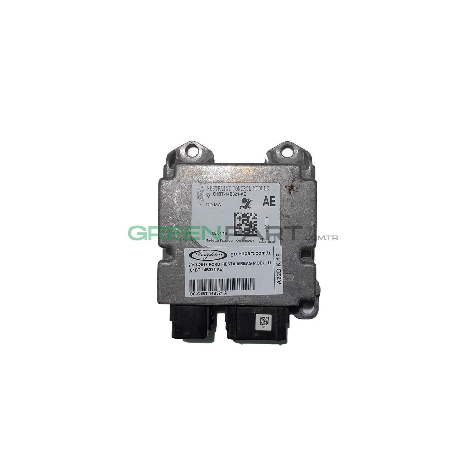2013-2017 Ford Fiesta Aırbag Modülü (C1Bt 14B321 Ae)
