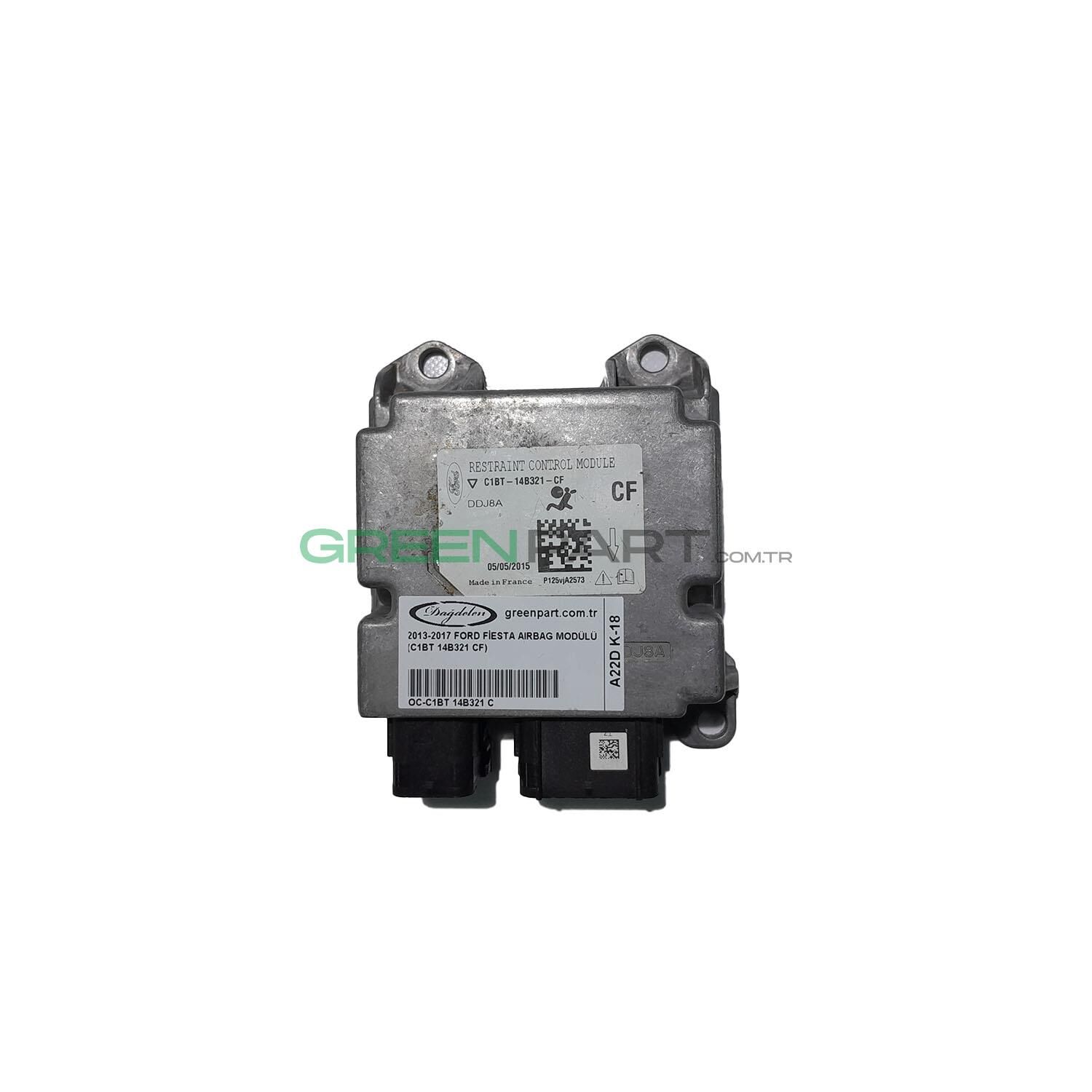 2013-2017 Ford Fiesta Aırbag Modülü (C1Bt 14B321 Cf)