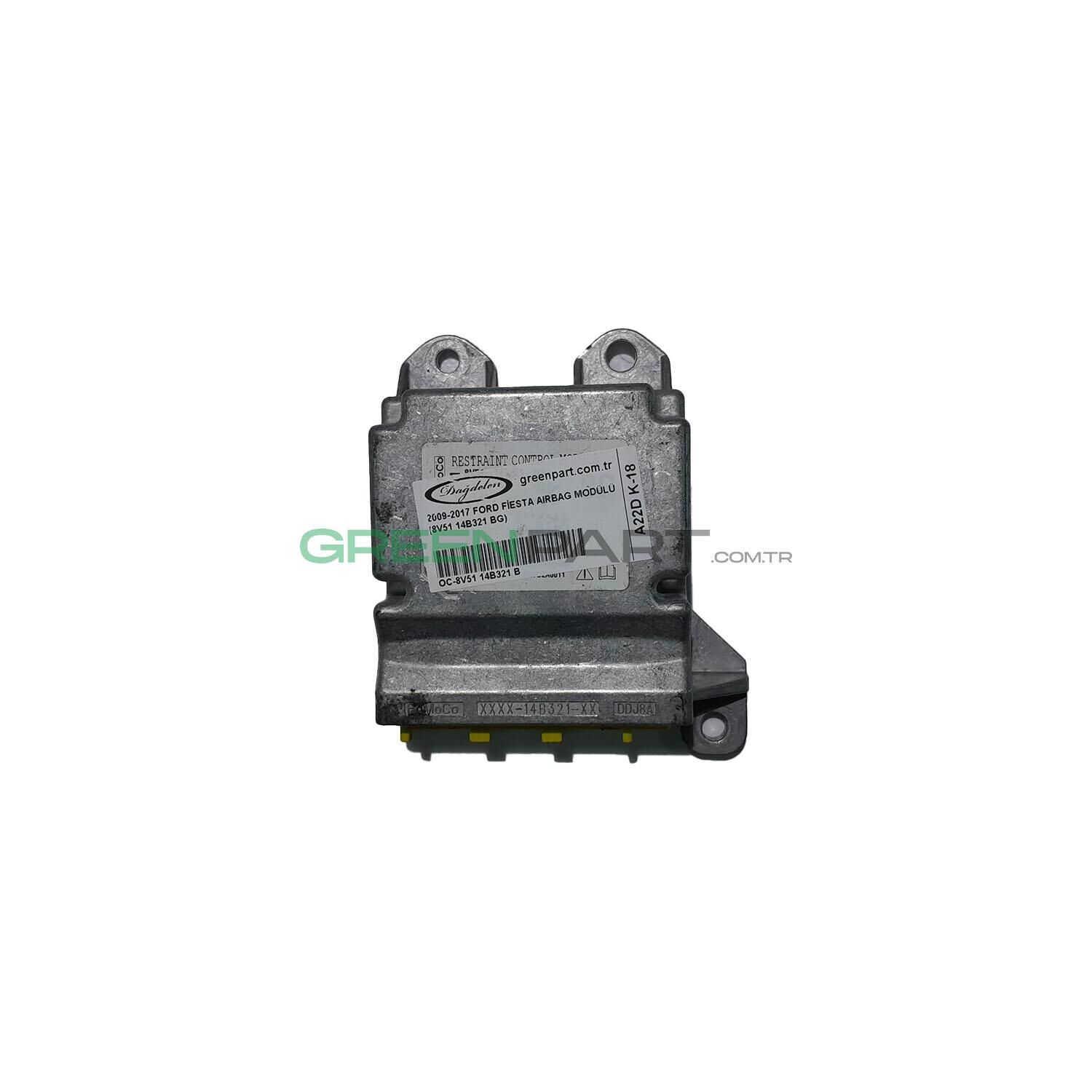2009-2017 Ford Fiesta Aırbag Modülü (8V51 14B321 Bg)